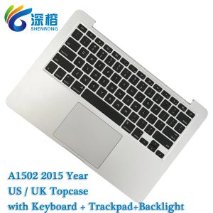 Tecillos originales como el nuevo A1502 US UK Keyboard Backlight Trackpad para MacBook Retina Pro 13.3 