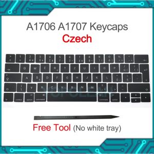 Claviers originaux Nouveaux touches de clavier tchèques CZ Keycaps pour MacBook Pro Retina 13 