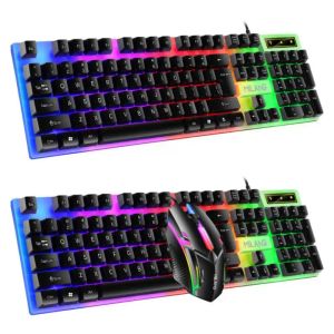 Tecillos Womier K87 Hot Swappable RGB Gaming Mechanical Teclado 80% Base de vidrio translúcido Interruptor de gateron de plata con cristalina