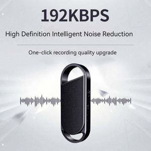 Llavero pluma de grabación portátil reducción de ruido de alta definición grabadora de voz inteligente portátil reproductor MP3 Digital