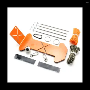 Keychains kit jig kit survie réglable fabrication de tissage corde de camping bijoux idée artisanat de la clé pour les enfants adultes