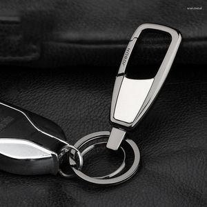 Porte-clés Jobon Fashion Car Key Chain Haut de gamme Hommes et femmes Taille suspendue en métal en alliage de zinc Accessoires