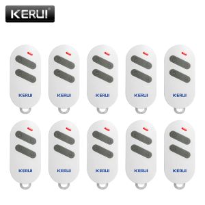 Keychains Kerui RC532 Remote sans fil Contrôleur en plastique Keychain 4 Clés uniquement pour notre système d'alarme de sécurité pour les cambrioleurs WiFi / PS / GSM