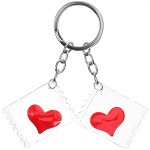 Cadena de llaves de llaves para billetera Favores Party Favores Purse Keychain Estética mochila colgante lindo decoración