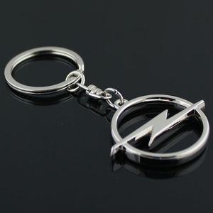 Porte-clés Longes 5pcslot mode métal 3D voiture porte-clés porte-clés porte-clés Chaveiro Llavero pour Opel Auto pendentif voiture accessoires en gros QPX7
