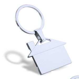 Porte-clés longes bricolage maison pendentif en métal porte-clés promotion immobilière cadeau porte-clés porte-clés livraison directe accès à la mode Dhgarden Dhxqe