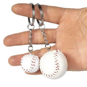 Keychains Lonyards Mini Glove Baseball Glove en bois Keychain Sports Car Key Chain Key Chain Key Ring Gift For Man Women Men Gift 11cm 1 Piece