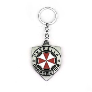 Porte-clés Longes Resident Evil 2 couleurs Alliage Porte-clés Umbrella Corporation Logo Bouclier Forme Hoder Pour Les Fans Unique Film Bijoux Dhnyh