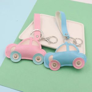 Keychains Pu Creative Mini Car Keychain Pendant Pendre Male Femme Sac Mobile Phone Mobile Gift Gift