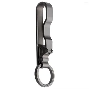 Keychains Titanium Baille Boucle Clip Accessoires Keychain Contexte d'anneau de clé Outils portables extérieurs
