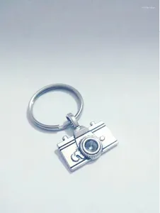 Porte-clés en gros 20 pcs/lot mode caméras charme porte-clés porte-clés voiture sac décorations femmes bijoux Q113