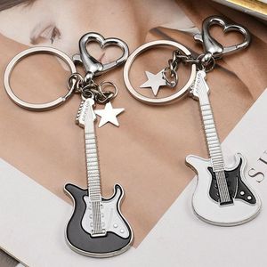 Keychains Y2K Girl épicé Punk Metal Keychain Car Key Chain Ring Guitar Instrument Pendant Pendant pour homme Femmes Gift Wholesale