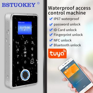 Claviers Bluetooth Tuya Contrôle d'accès extérieur étanche 125 kHz de commande d'accès à carte RFID verrouillage du système de télécommande Contrôle d'accès