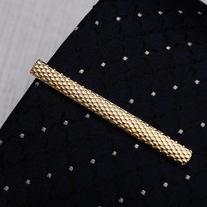 Gemelos de calidad KFLK, alfiler de corbata de regalo para hombres, clip de corbata de alambre prensado dorado, gemelos, alfiler de 2018, nuevos productos para invitados