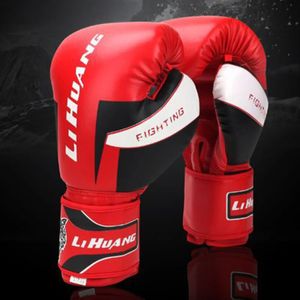 Kick Boxing Guantes para hombres Mujeres PU Karate Muay Thai Guantes De Boxeo Lucha libre MMA Sanda Entrenamiento Adultos Equipo para niños 240111