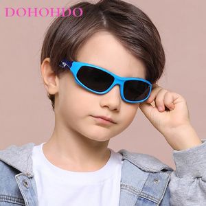 Kids Boy Sports Sun Glasses Cool Sunglasses TR90 LOCTOOR EXTÉRIEUR UV PROTECTION DES LOCESSE BALANGE CAR TIDES SHODES THERES ENFANTS LOIS 240412