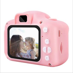 Kids Camera Hot Xmas Children Mini Digital Camera Cartoon Cam 8MP SLR Camera Toys for Birthday Gift 2 Inch Screen Take Photo B6966