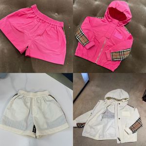 Niños Niñas Casual Otoño Primavera conjuntos ropa Diseñador Protector solar niños bebé conjunto niña Cardigan de manga larga falda plisada 100-140 s3or #