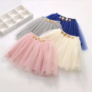 Ropa para niños niñas Tutu Mini vestidos faldas de malla de baile Pettiskirt Ballet tul Pettiskirt verano niña princesa vestido Stagewear PY552