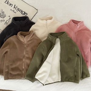 Manteaux d'enfants d'hiver chauds vêtements pour enfants garçons vestes filles tout-petits vêtements d'extérieur pour enfants décontractés en peluche vêtements d'extérieur pour jeunes rose blanc vert D9mE #