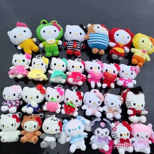 Gift pour enfants 10cm bonjour kt en peluche kawaii anime caricot animé kt cos