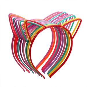 Accessoires de cheveux pour enfants Cat Coètes Princesse Plastique Boho Boho Hair Bands For Girls Baby 20220908 E3