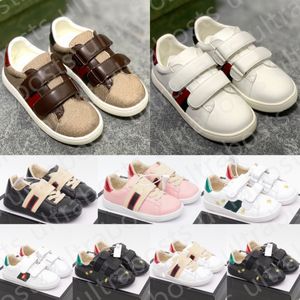 Zapatos para niños Diseñador Casual Abeja Entrenadores Niño Zapato de bebé Niño Zapatilla de deporte juvenil Infantes Niños Niñas Niños Negro Blanco Rosa Marcas de lujo Zapatillas de deporte A9NF #