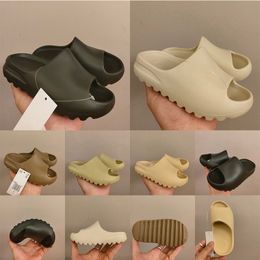 2023 enfants chaussures heureux pieds pantoufles enfants diapositives pantoufles en mousse garçon gril plage sandales chaussure enfant en bas âge noël coureur noir blanc vert pantoufle d'été taille 26-35