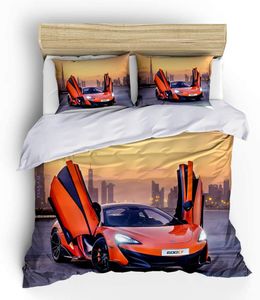 Kids Sports Car By Ho Me Lili Cover Cover Set Tentes Boys Racing Car Litch Bedroom Decor