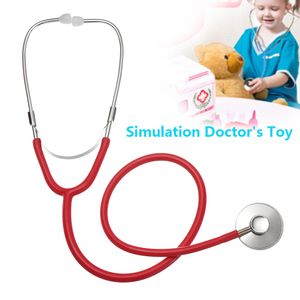 Stéthoscope pour enfants, jouet, outil de Simulation, jouets de médecin, jeux familiaux parents-enfants, accessoires de stéthoscopes en plastique, 1119