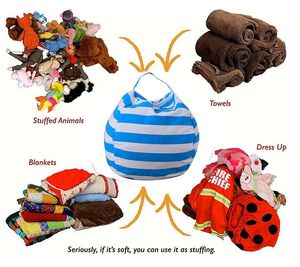 Sacs de rangement pour enfants, pouf, chaise, chambre d'enfants, poupées d'animaux en peluche, organisateur de jouets en peluche, sacs Buggy, tapis de jeu pour bébé