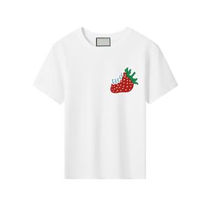 Camiseta para niños Diseñadores de lujo 100% algodón Camisas para niños Niño Niños Outwear Camiseta Niñas Diseñador Patrón geométrico Ropa esskids CXD2310208