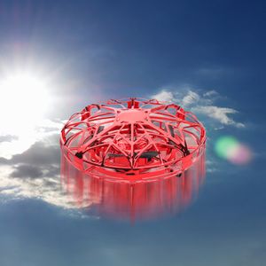 Juguetes para niños UFO Drone Fly helicóptero infrarrojo mano detección inducción RC avión actualización Quadcopter para niños adultos