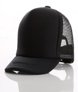 Capeur de camionneur pour enfants vierge Snap Back Trucker Mesh HATS ENFANTS CAPS BASEALL PLAIS CAPS SUMPROBS CAPA