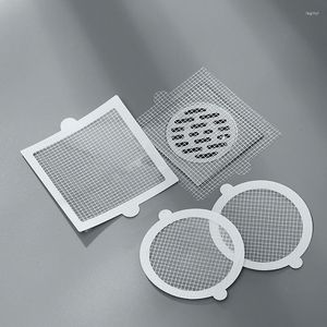 Robinets de cuisine 10 pièces pâte de vidange de sol jetable autocollants de filtre à cheveux autocollants anti-blocage d'égout de salle de bains pour les fournitures de nettoyage à domicile