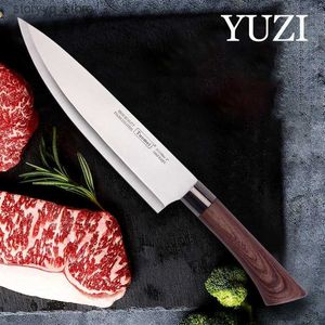 Couteaux de cuisine Couteau de cuisine en acier inoxydable 3Cr13 de haute qualité, couteau de chef utilitaire, couperet pour trancher le poisson Santoku, outil de cuisine Q240226