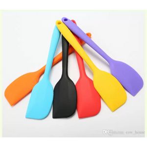 Polisseuses de cuisine en Silicone, crème, beurre, spatule à gâteau, barre de boulangerie, mélange de pâte, grattoir, outil de cuisson, ustensiles de cuisine