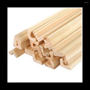 Rangement de cuisine Storage 20 packs de carreaux en bois support de rechange de supports de remplacement des plateaux de lettre