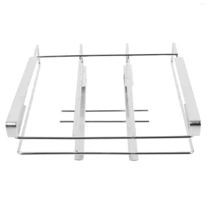 Étagère de rangement de cuisine, organisateur de planche à découper, étagères métalliques, supports verticaux pour armoires, support de coupe, porte-tasses