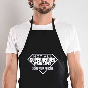 Delantal impermeable de cocina para adultos, divertido para hombres, limpieza familiar, gota de barbacoa para hombres, lindo barista 210622