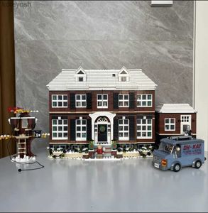 Cocinas Play Food Ideas Movie 3955pcs Moc 21330 Home Alone House Set Modelo Bloques de construcción Ladrillos Juguetes educativos para adultos Niños Regalos de NavidadL231104