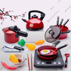 Cuisines Jouer Nourriture Cuisine Jouets Ensemble Pour Enfants Fille Cuisiner Bébé Couper Des Fruits Cuisine Ustensiles De Cuisine Simulation Pour Enfants Éducation Faire semblant De Jouer 230407