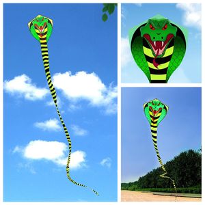 Large Snake Kite with Nylon Fly String - Perfect for Beach Sports and Children's Fun