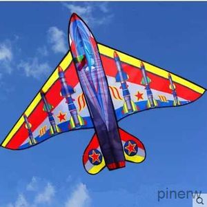 Kite-accessoires Nieuwe aankomst Outdoor Fun Sports 63 inch vliegtuigvlieger / vliegers met handvat en lijn voor kinderen Goed vliegen