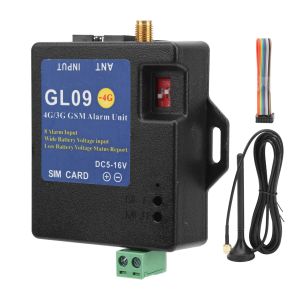 Kits 4G / 3G Version GL09 Smart Home Fambor GSM Sécurité du système d'alarme de sécurité Module d'alerte de puissance 8 Channel Système d'alarme sans fil