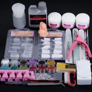Kits kit de uñas acrílico completo accesorios de manicura líquida accesorios para uñas brillo decoración de uñas decoración de uñas kit de inicio