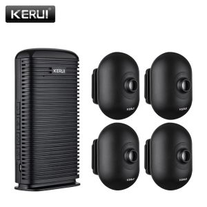 Kits Kerui Outdoor Wireless PIR Motion Detector Imperproofer infrarouge Home Security Alarm Système d'alarme d'alarme de cambrioleur de garage