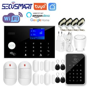 Kits Système d'alarme WiFi Tuya GSM Smart Home Home Amarme de sécurité 11
