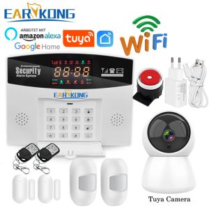 Kits Système d'alarme de cambrioleur Home TUYA WiFi GSM
