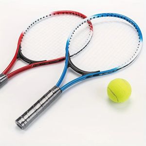 KMT 2 pièces raquettes de Tennis pour adultes ensemble de raquettes inclus sac sport exercice raquette jeux de jeunesse en plein air 240202